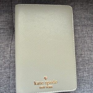 Kate Spade Light Gray Travel Wallet